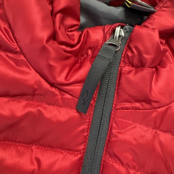 Eddie Bauer Puffer Vest Mens Small EB700 Down Red Jacket Outdoor Gorpcore - Picture 6 of 10